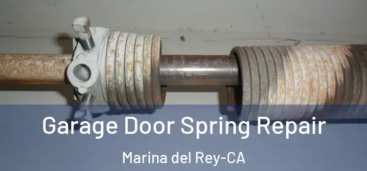  Garage Door Spring Repair Marina del Rey-CA