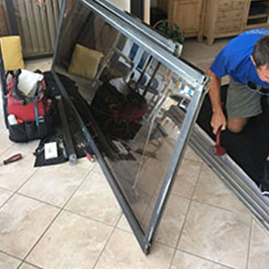 sliding glass door frame repair Marina del Rey